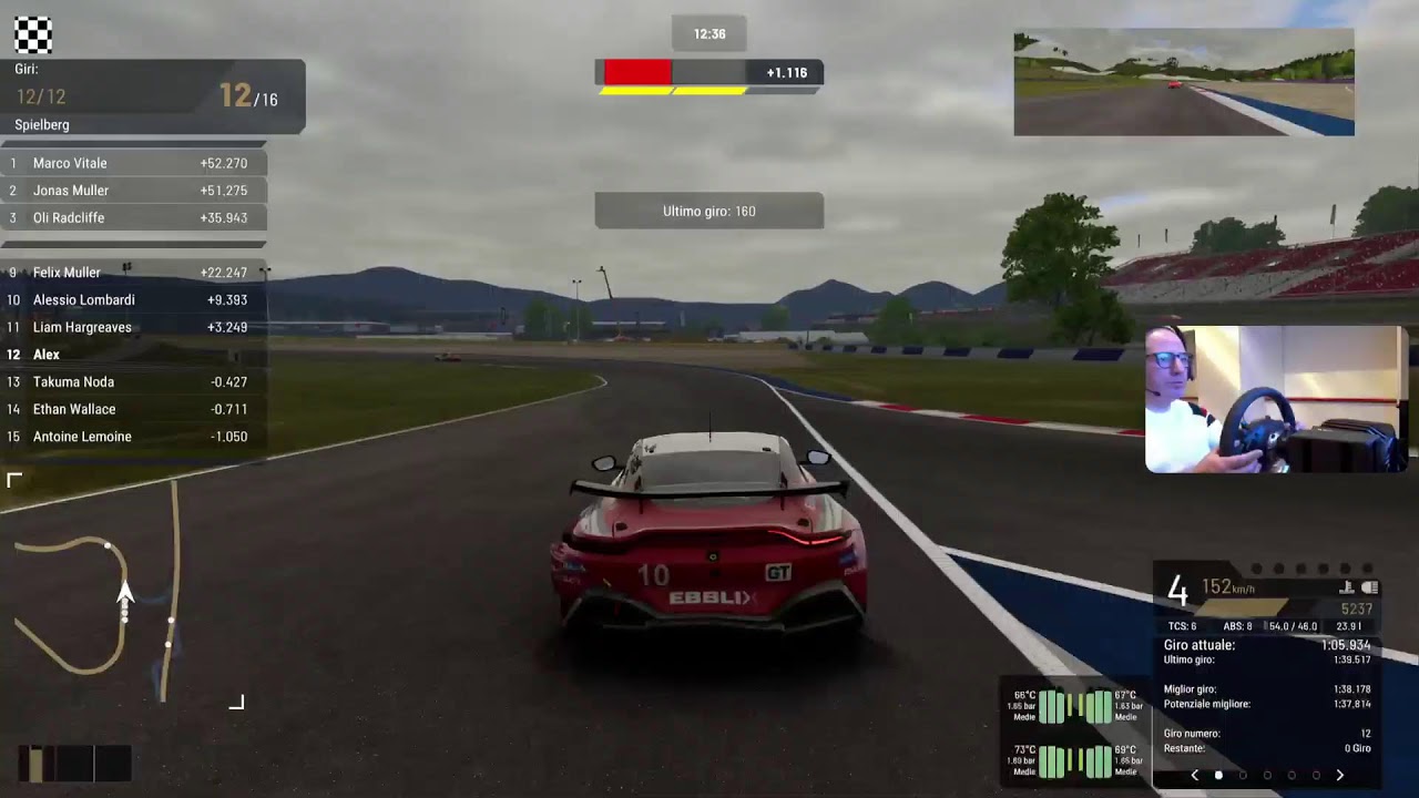 PMR PS5 Aston Martin AMR Vantage GT4  inizio Nuova Carriera