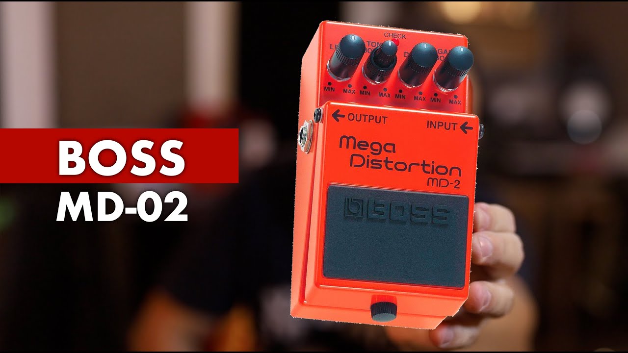 Boss Mega Distortion MD 2 Pedal