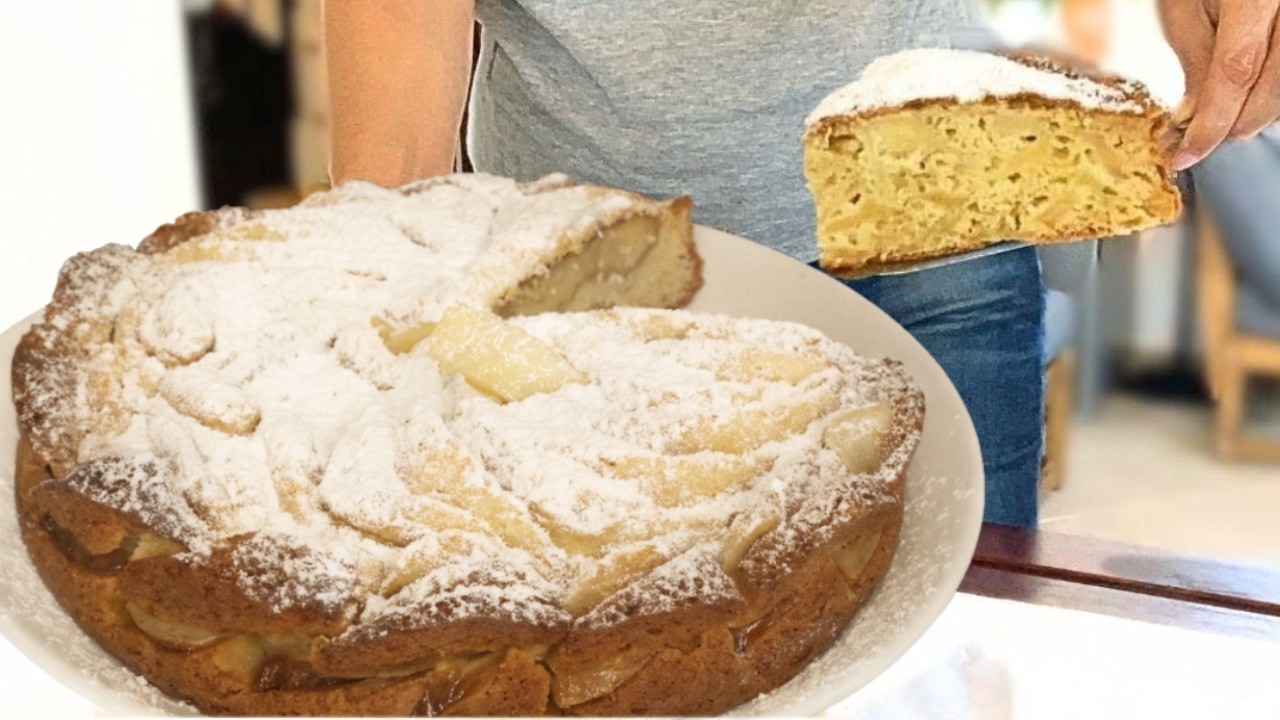 4 яблока и миска: мягкий пирог, который всегда получается