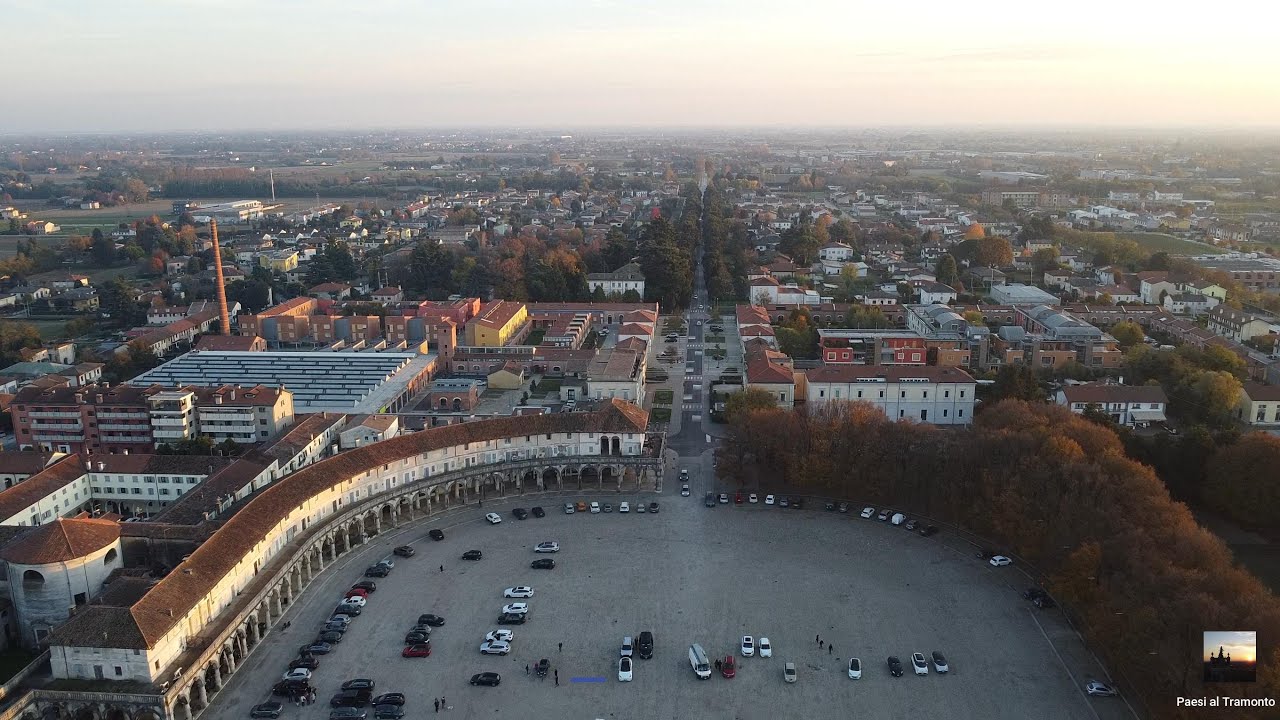 Piazzola sul Brenta documentario aereo by Paesi al Tramonto