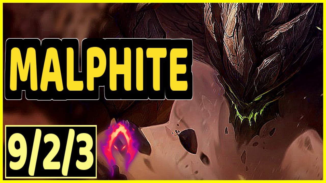 MALPHITE VS TRYNDAMERE - 9/2/3 KDA JUNGLE GAMEPLAY