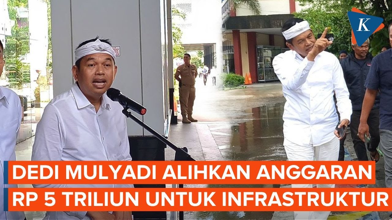 Efisiensi, Dedi Mulyadi Akan Pangkas Kegiatan Senilai Rp 5 Triliun, Dialihkan untuk Infrastruktur