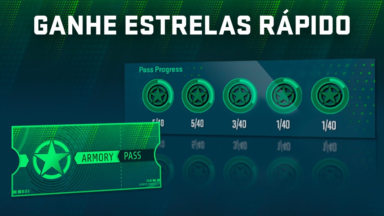 COMO PEGAR ESTRELAS MAIS R&Aacute;PIDO NO CS2! (MELHOR MODO XP FARMAR ESTRELAS DO PASSE DO ARSENAL 2025)