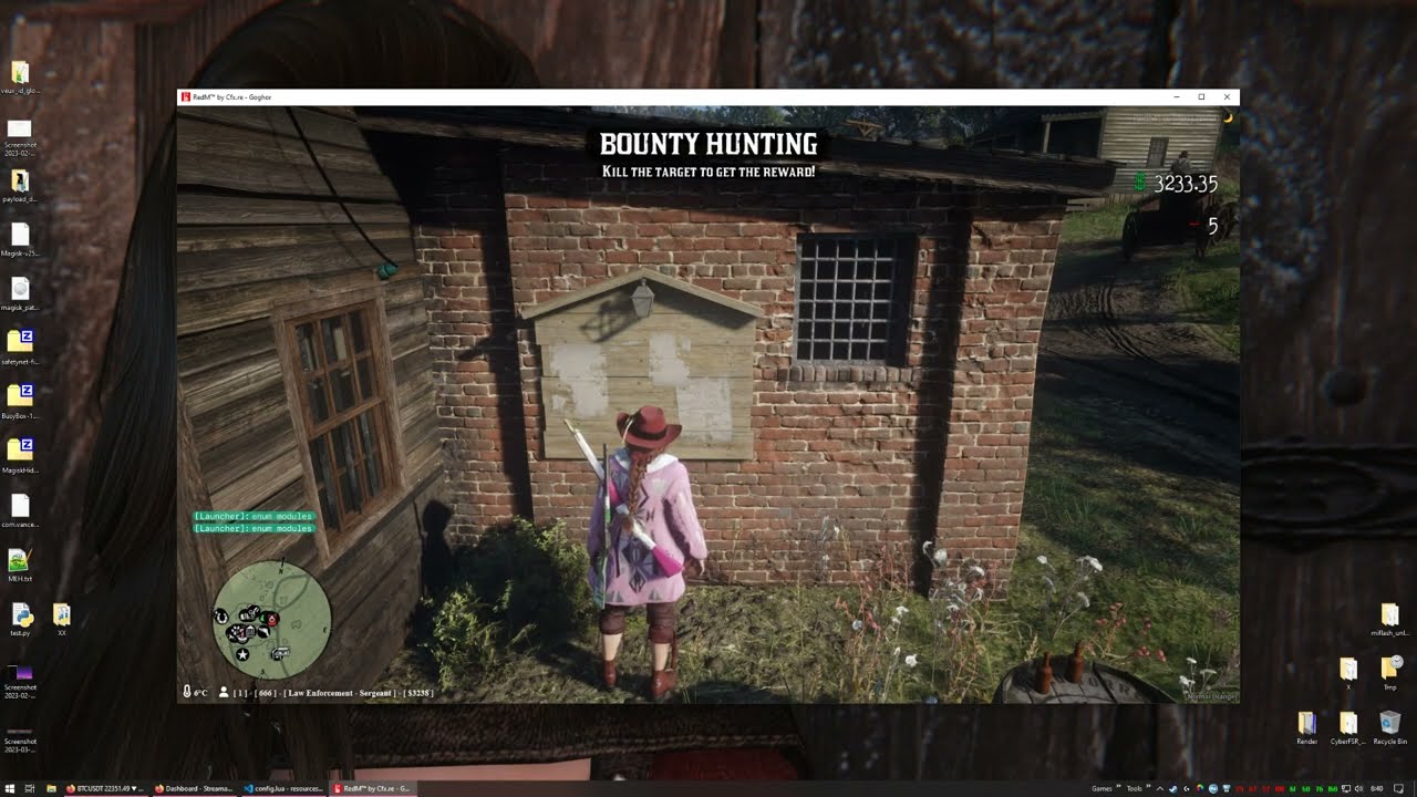 RedM Bounty Hunter Script with RDO-like Mission Timer