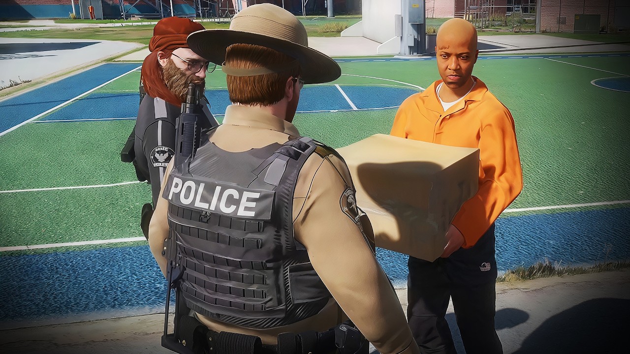 Conan and Denis Stop by Bolingbroke Prison to Visit Peanut | Prodigy RP | GTA RP