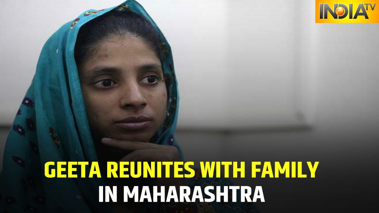 Geeta Who Was Lost In Pakistan Reunites With Family In Maharashtra