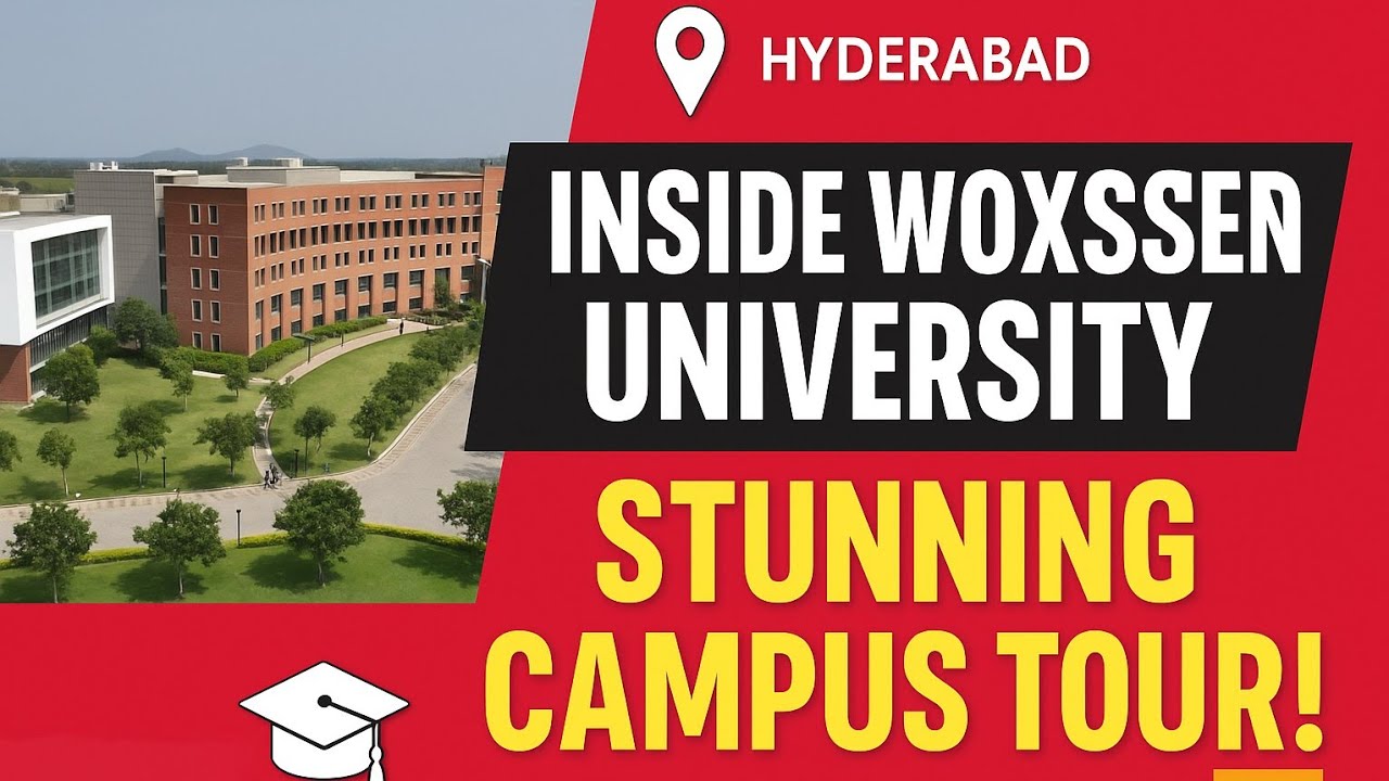 “Inside Woxsen University: India’s Most Innovative Campus Experience | Full Campus Tour & Review”