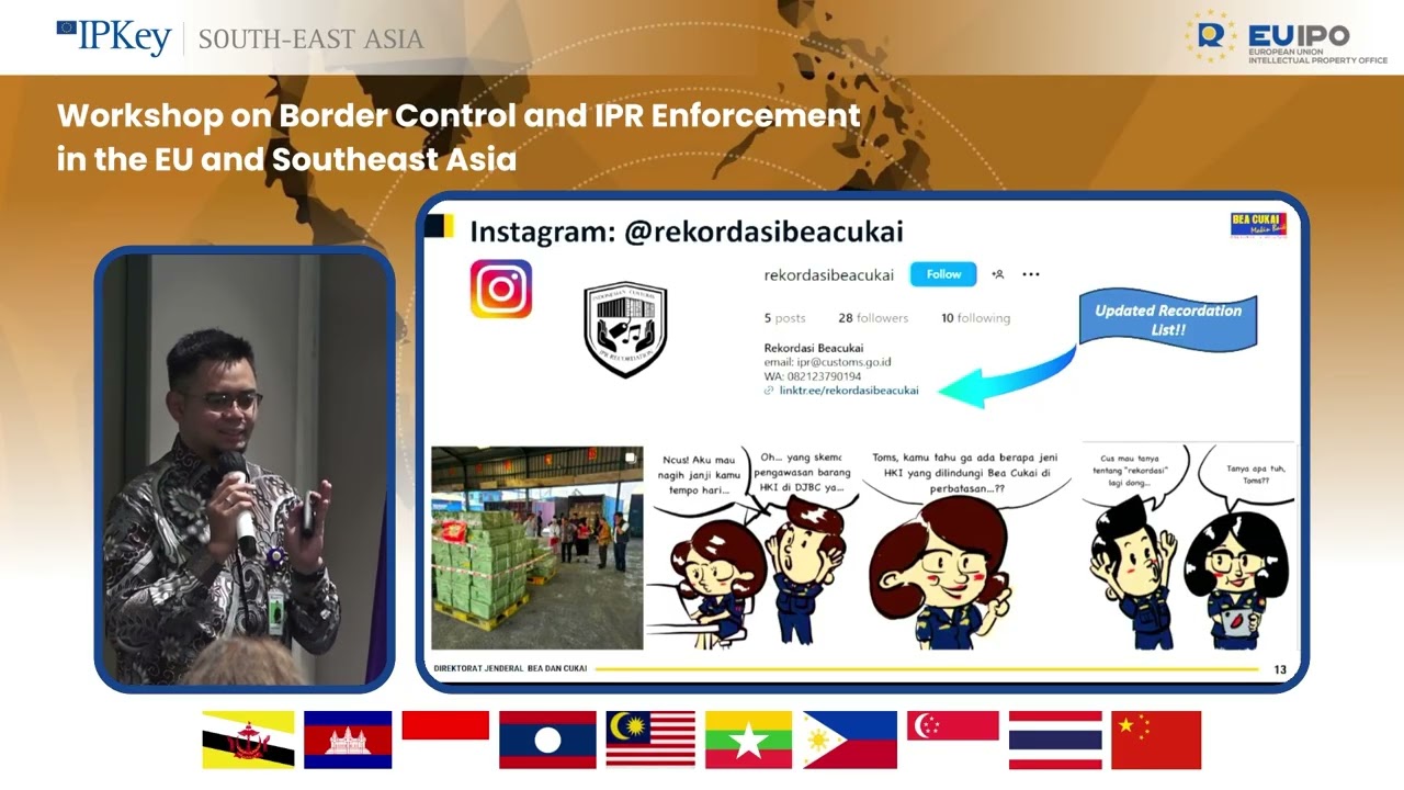 IP Key SEA - IPR Protection by Indonesia Customs