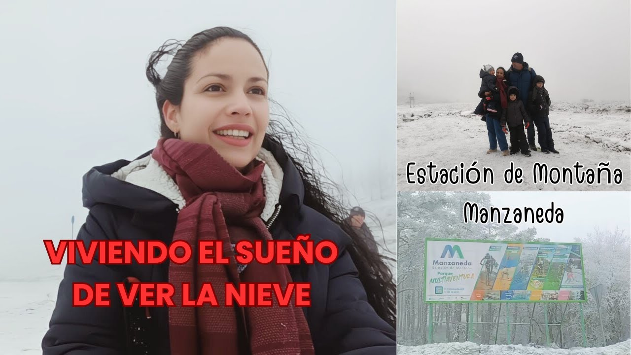 ❄️☃️ Aventura familiar en la nieve | Manzaneda 🏔️✨