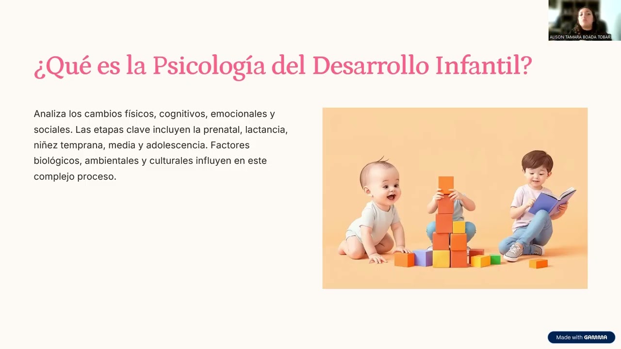 Psicología del desarrollo Infantil -  Clase