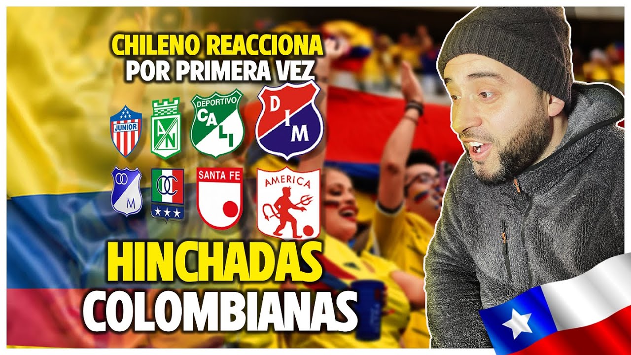 Chileno REACCIONA  a HINCHADAS COLOMBIANAS 🇨🇴 (EXPECTACULAR BANDA)! 🔥🔥