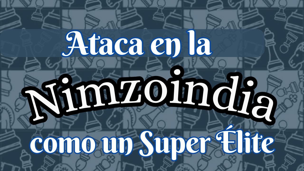 ✅DEFENSA NIMZOINDIA, una línea para 🔥GANAR con piezas NEGRAS🔥