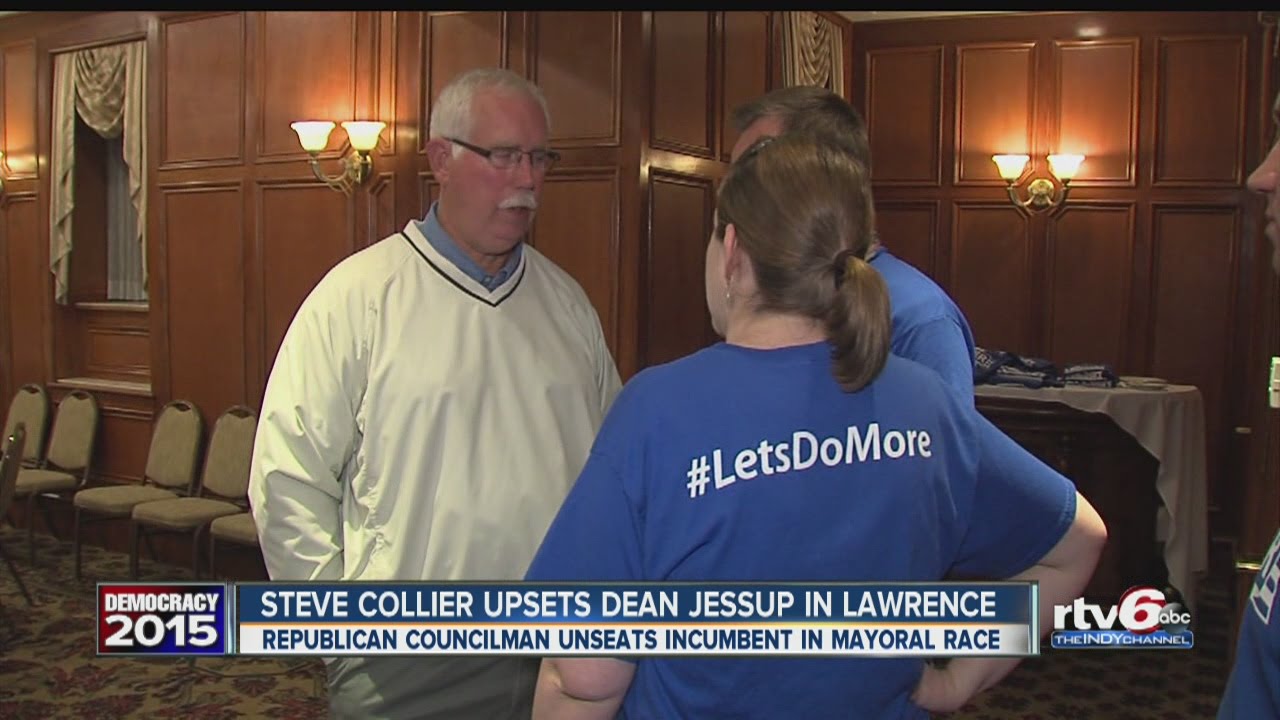 Steve Collier upsets Dean Jessup in Lawrence