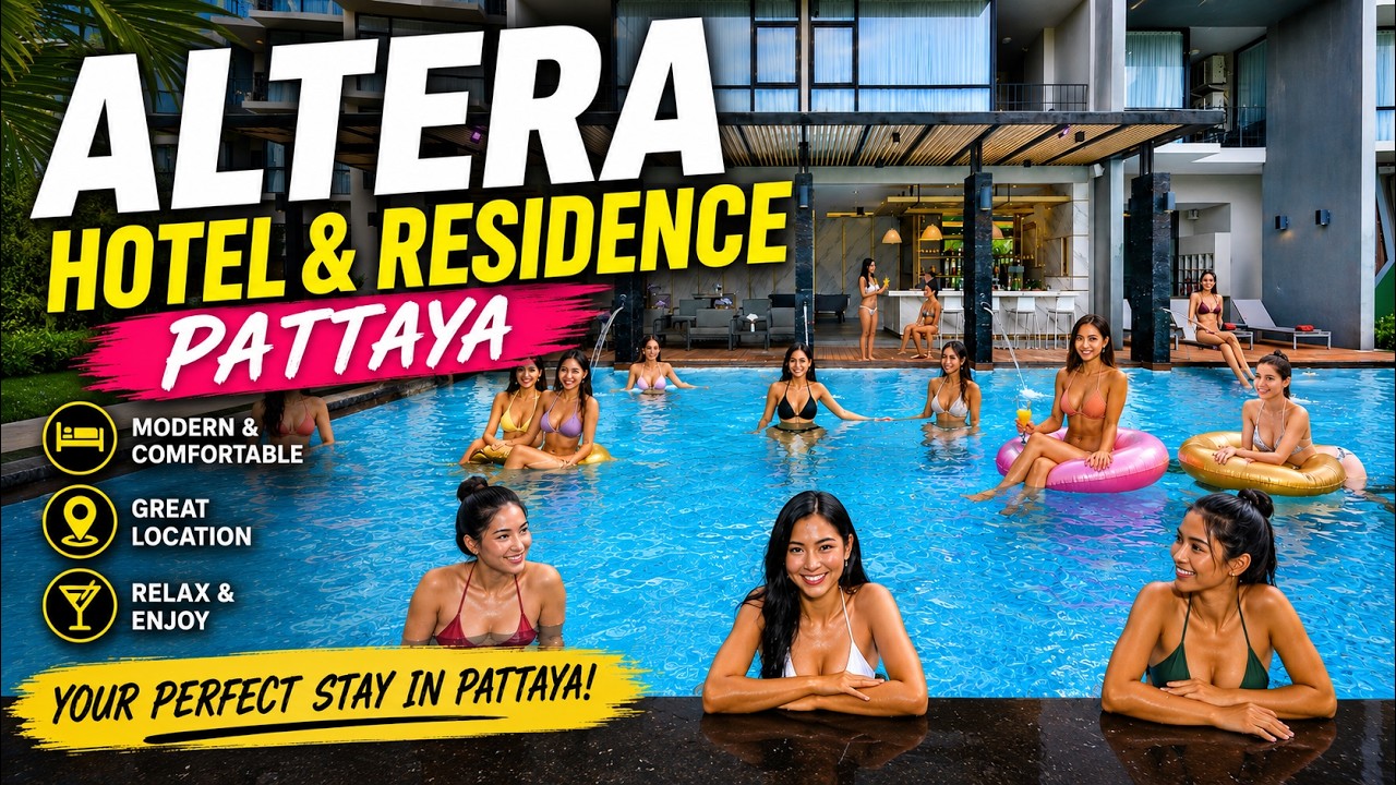 Pattaya Hotel Review: Altera Hotel & Residence (Room, Pool & More!)