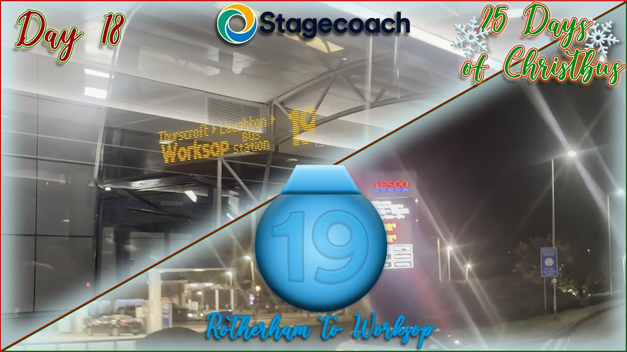 Stagecoach East Midlands: 19 • Rotherham to Worksop