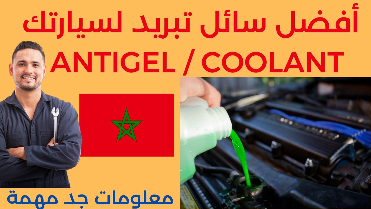 Antifreeze -Antigel / ما هو سائل التبريد المناسب لسيارتك
