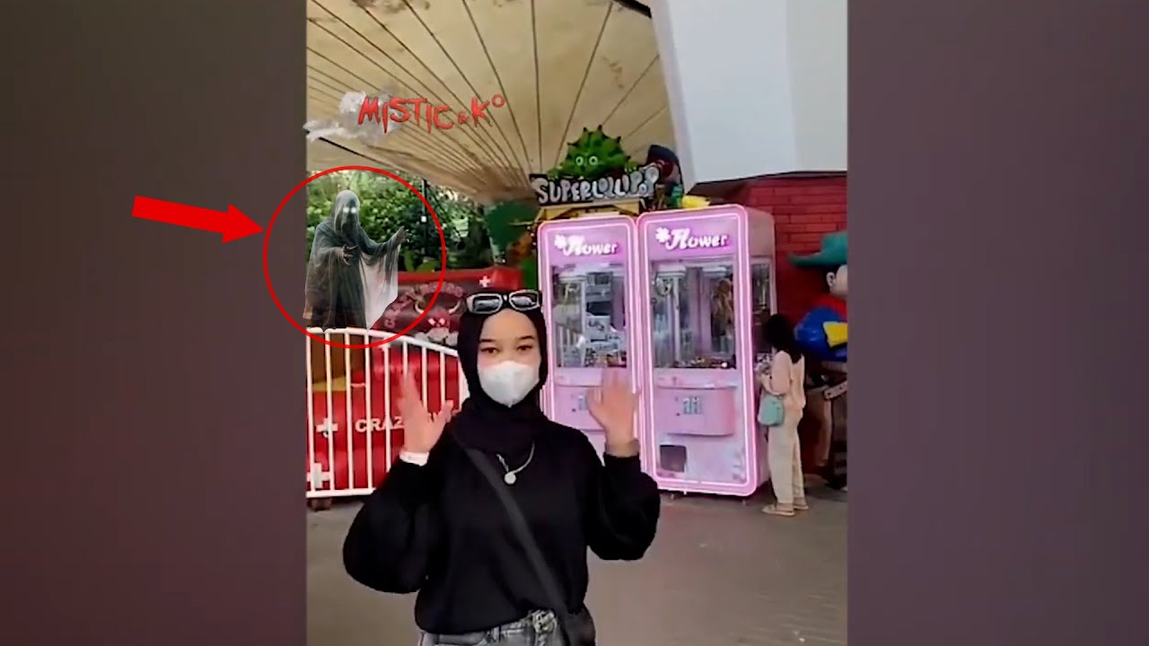 Clearest Ghost Footage captured in amusement park || Real Ghost Sightings || Fantasmas reales 2024