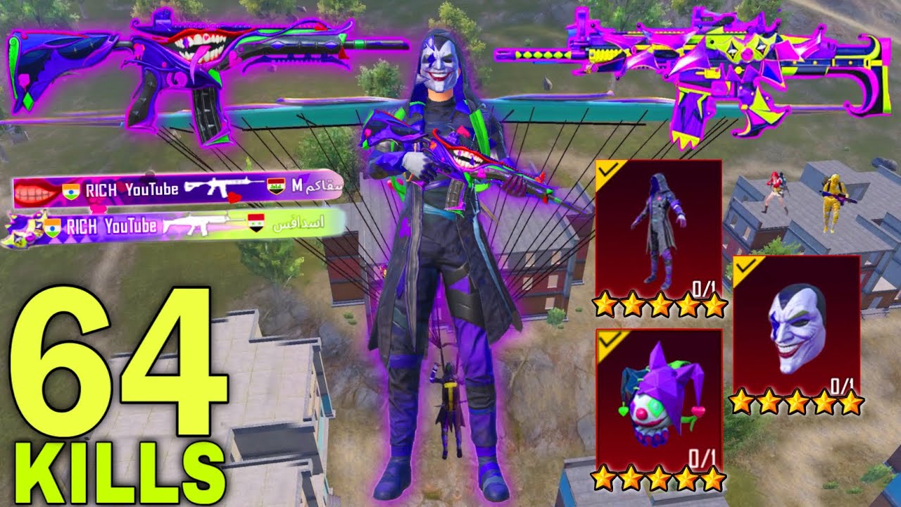 OMG!😱 NEW SEASON BEST ERANGEL GAME PLAY W/ FULL THE FOOL SKIN 😍 Pubg Mobile