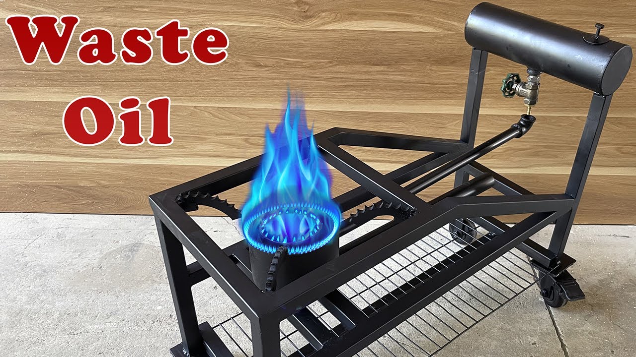 Мини-печка на отработанном масле своими руками! Помогите миллионам людей! Больше никаких газовых ба