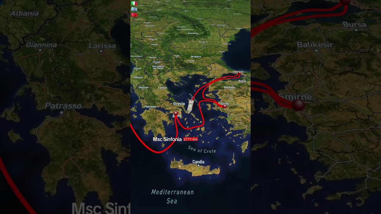 Msc Sinfonia Eastern Mediterranean Cruise MSC Sinfonia cruise from to Bari Italy