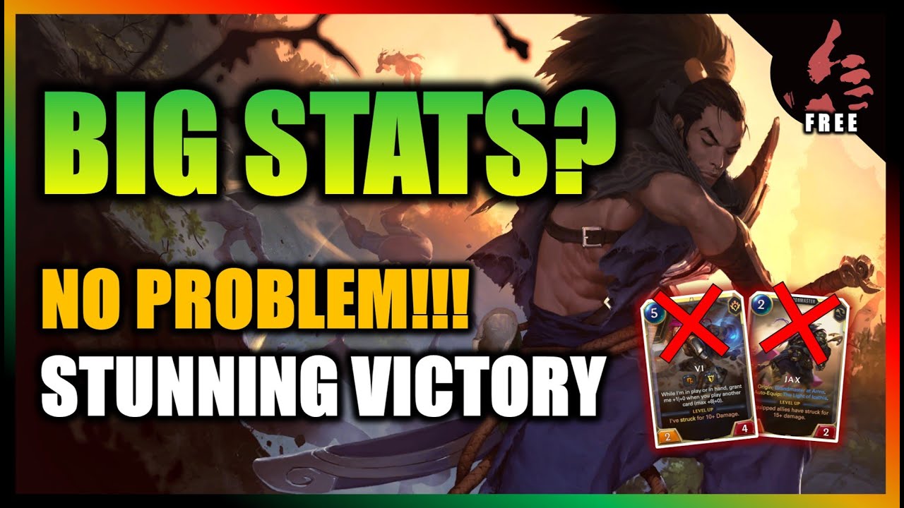 No attack = No damage! | Yasuo Katerina Riven Deck | Legends of Runeterra