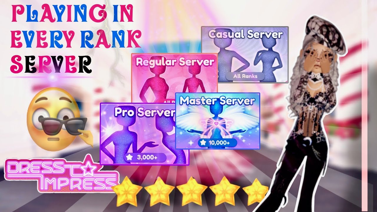 Playing in every rank server in dti (lol)