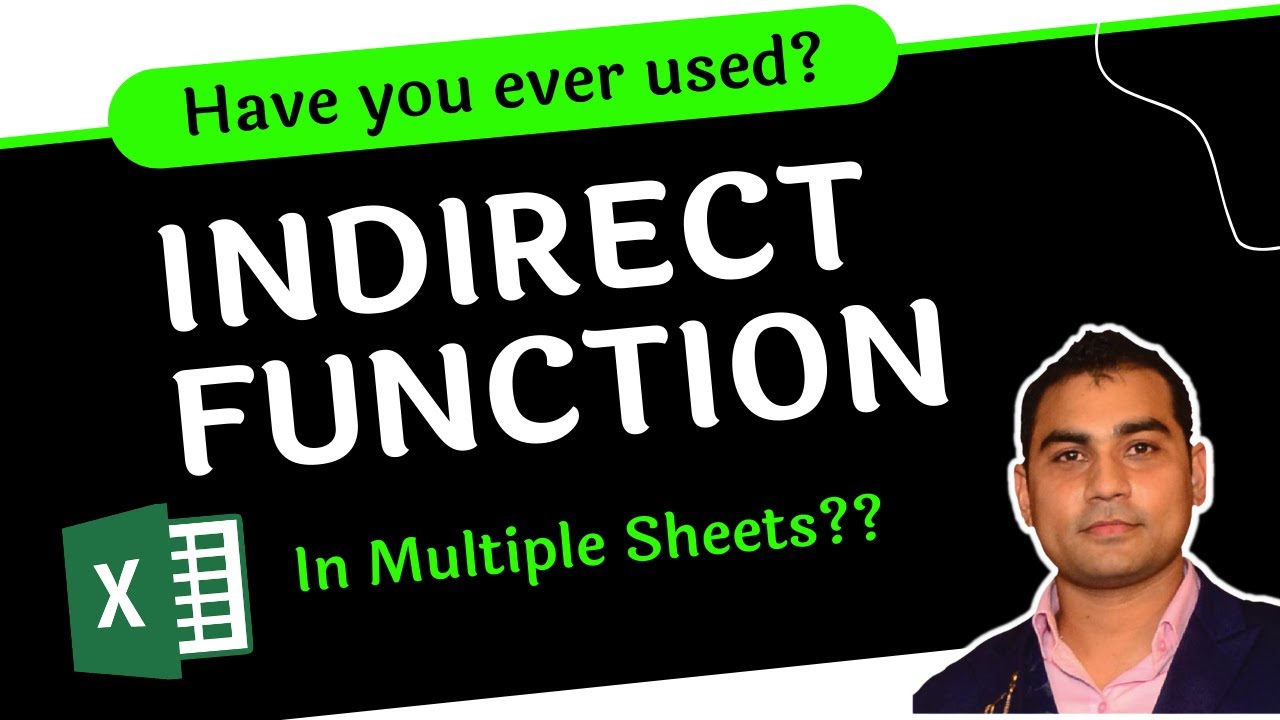 Extract data from multiple sheets in a single sheet in excel in #Hindi | #Indirect with sum formula
