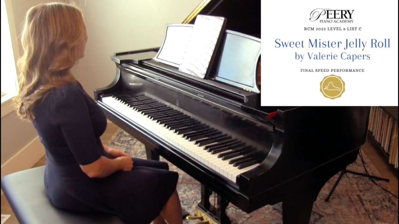Sweet Mister Jelly Roll by Valerie Capers (RCM Level 6 List C 2022 Celebration Series)