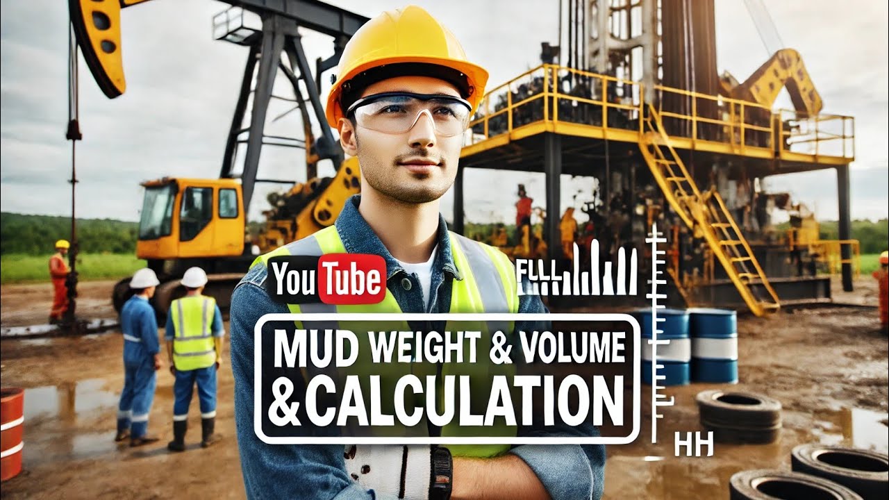 How to Calculate Mud Weight & Volume | How to Adjust Drilling Mud Using Barite