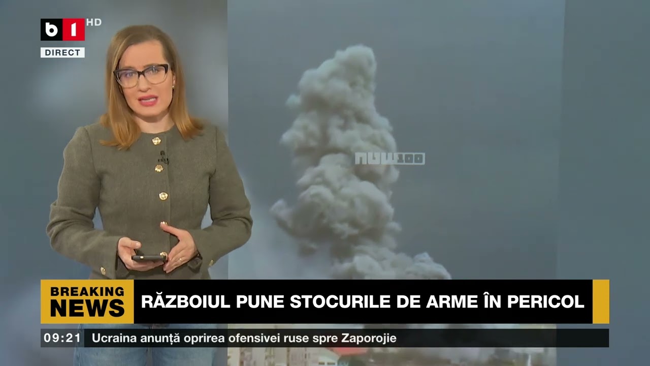 ALIAȚII SUA SE TEM PENTRU STOCURILE DE ARME_Știri B1TV_8 mar. 2026