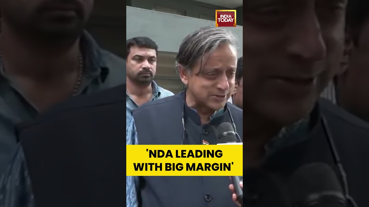 'NDA Leading With Big Margin | #shorts #biharelection2025 #biharresults #nitishkumar #shashitharoor