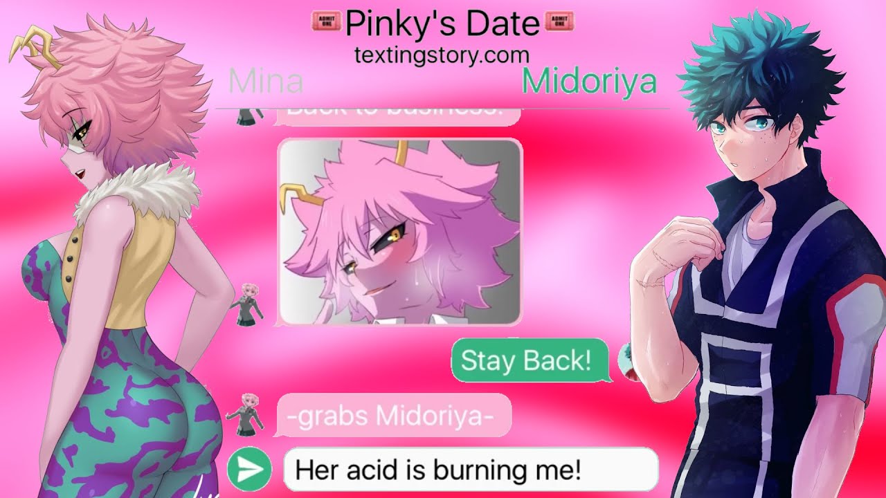 Midoriya And Mina's Exciting Date☺💗 (Lost Video Remake)