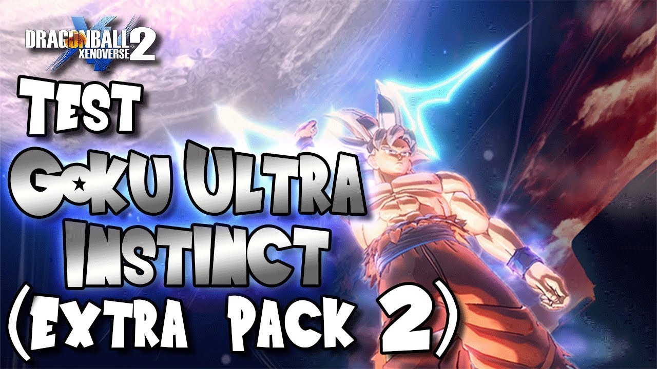 Dragon Ball Xenoverse 2 / (Extra Pack 2) Goku (Ultra Instinct) Test (FR)