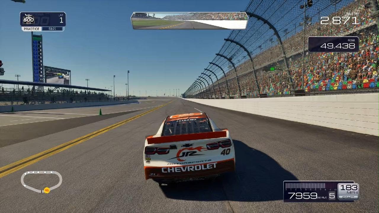 NASCAR 25-Nascar Cup Series season 1 race 1 (practice and qualifying )