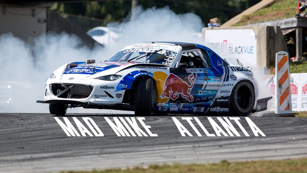 Mad Mike Formula Drift, раунд 2, Атланта, Джорджия, 2016