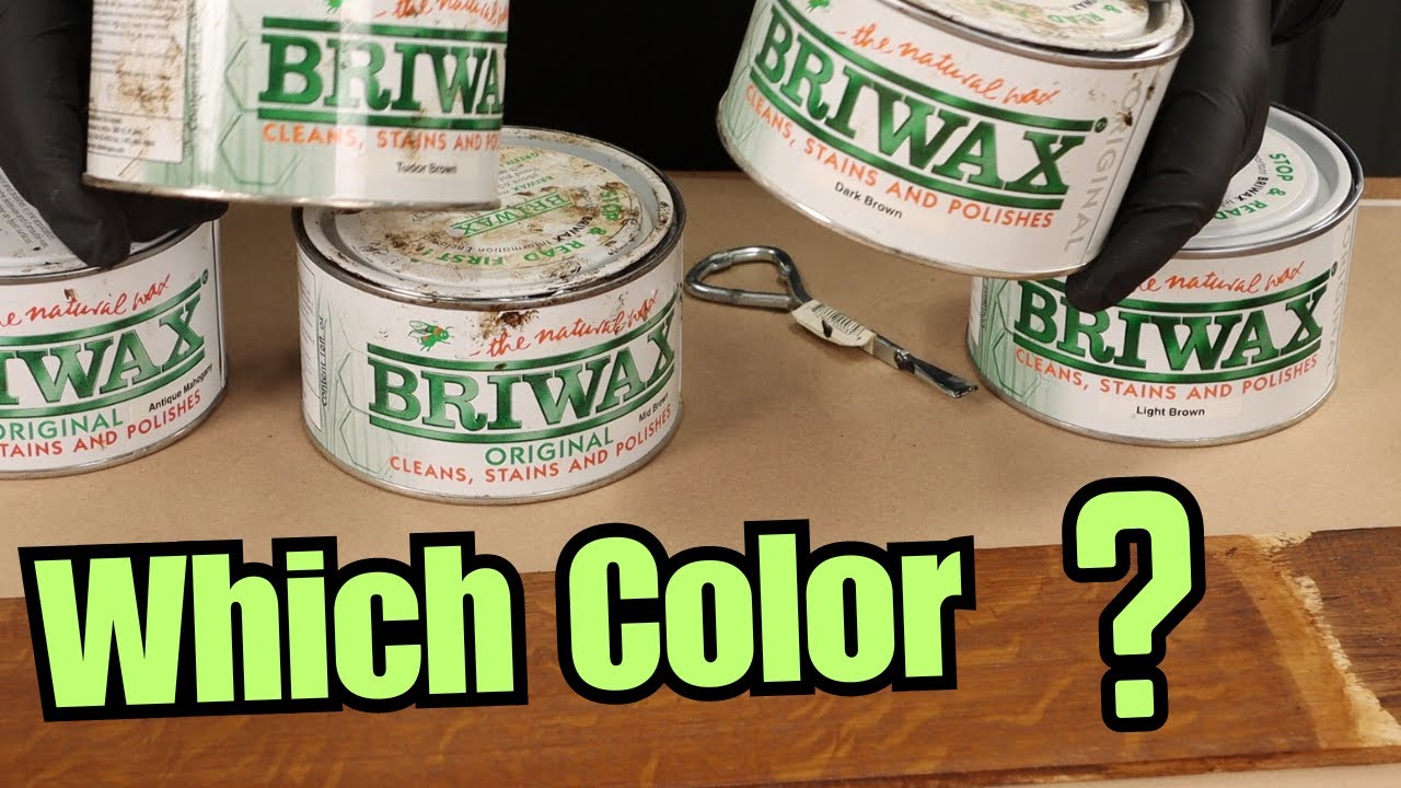 What Color Briwax for Restoring an Antique Furniture Finish?