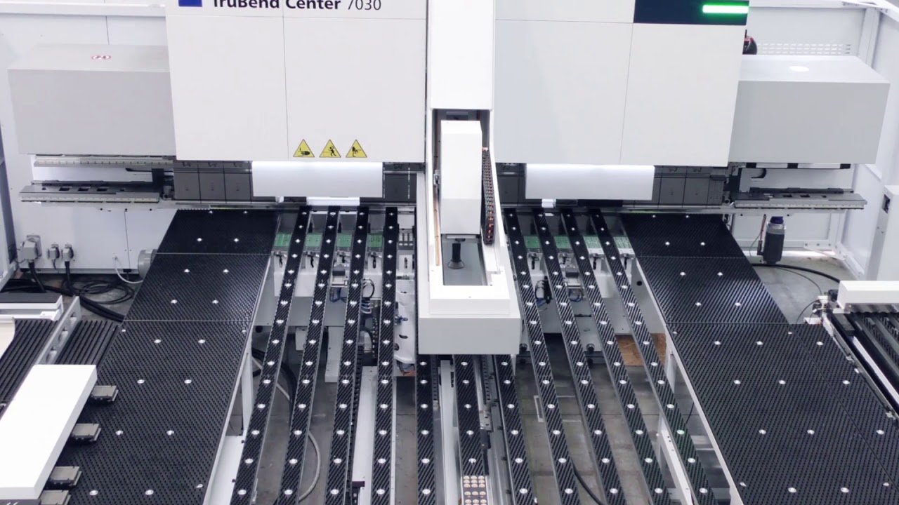 TRUMPF bending: TruBend Center 7030 with loading and unloading