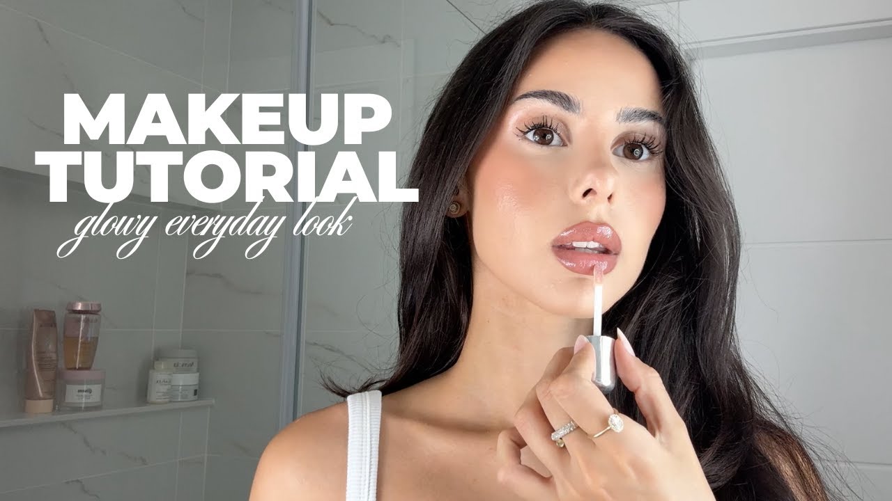 easy glowy everyday makeup tutorial 🤍 valentina vidartes
