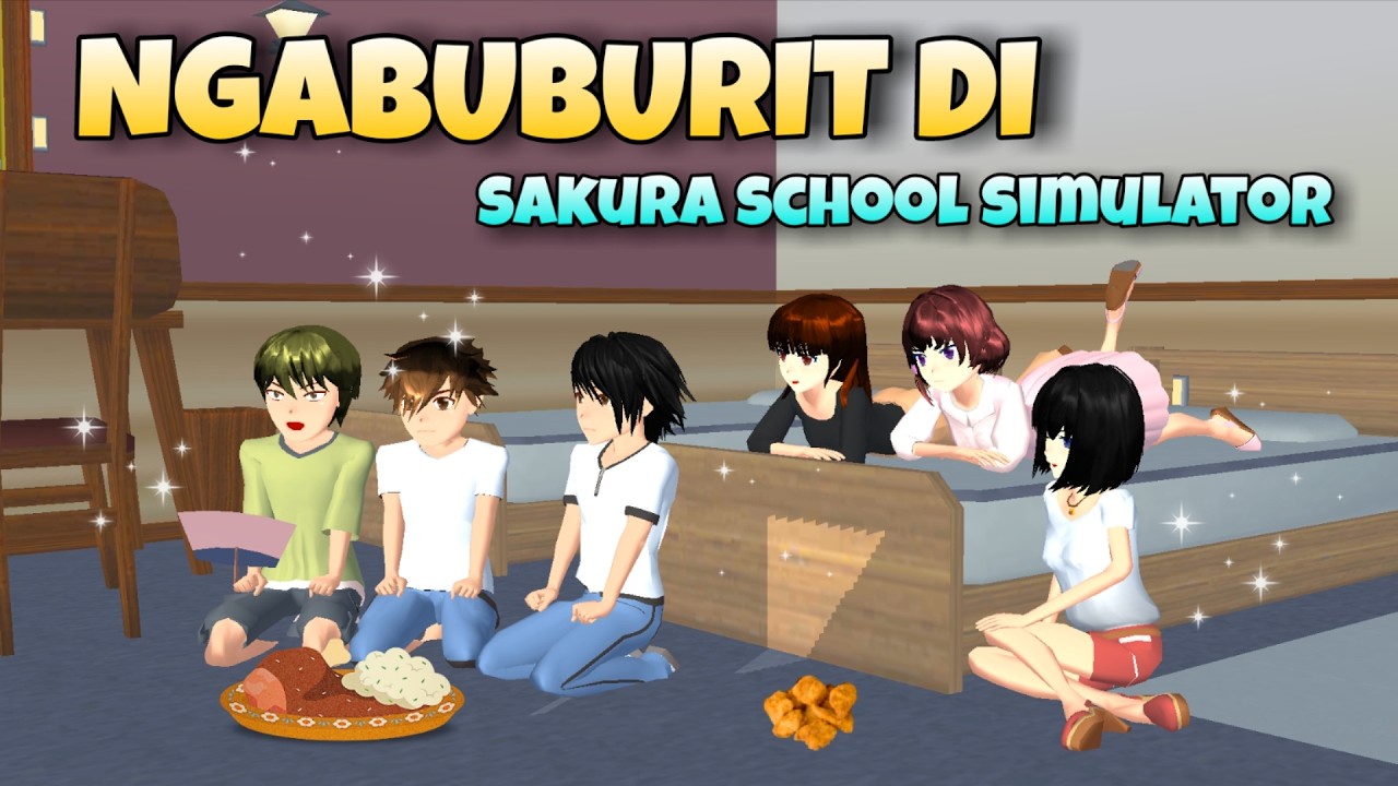 NGABUBURIT LAGIII || SAKURA SCHOOL SIMULATOR