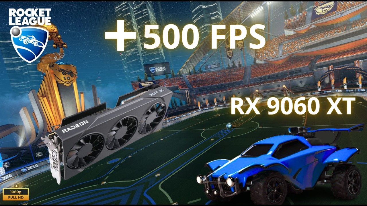 ROCKET LEAGUE EN ULTRA | RX 9060 XT 16GB R5 7600X 32GB DE RAM | GAMEPLAY | NYX