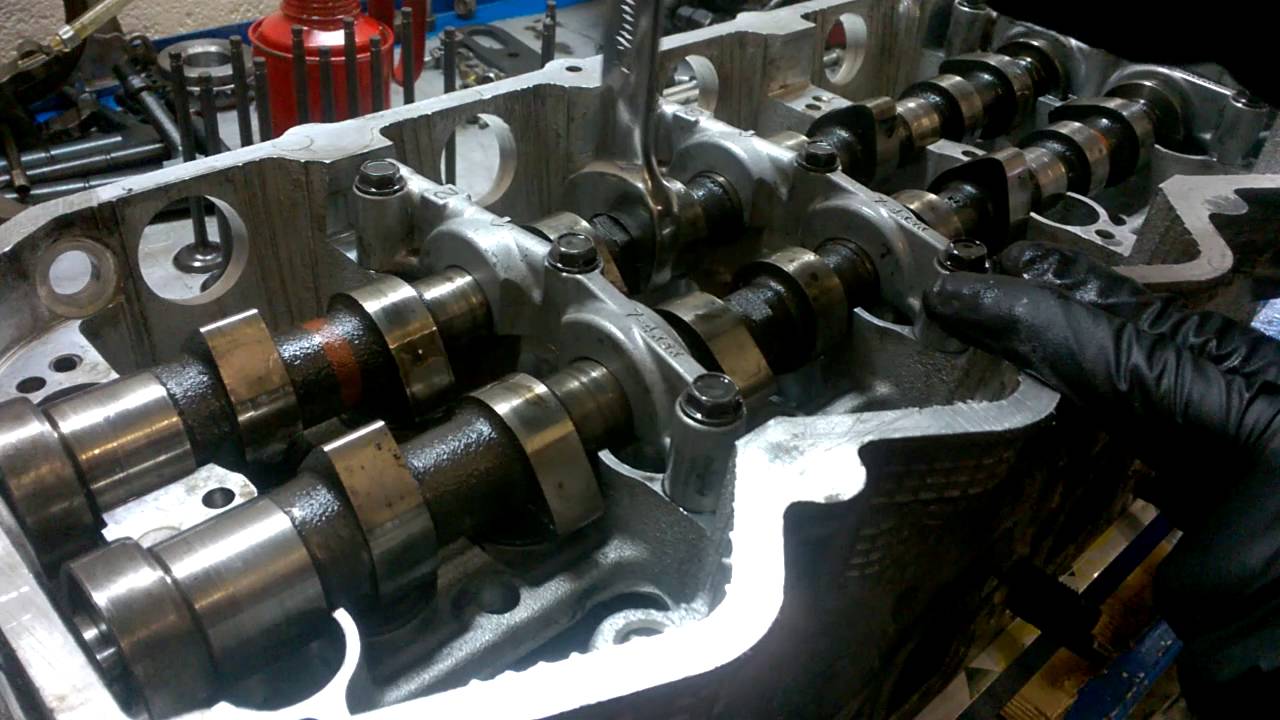 How to build Nissan navara cylinder head part 2