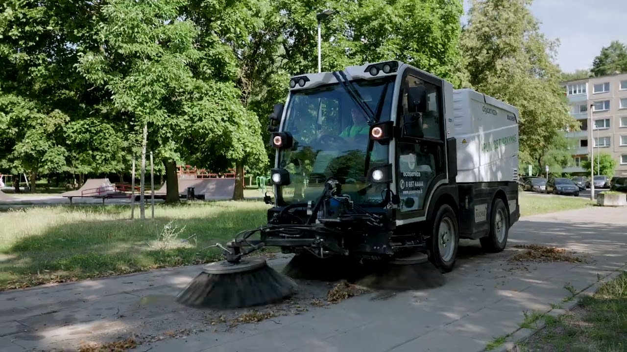Mechanizuotas teritorijų valymas / Ecoservice