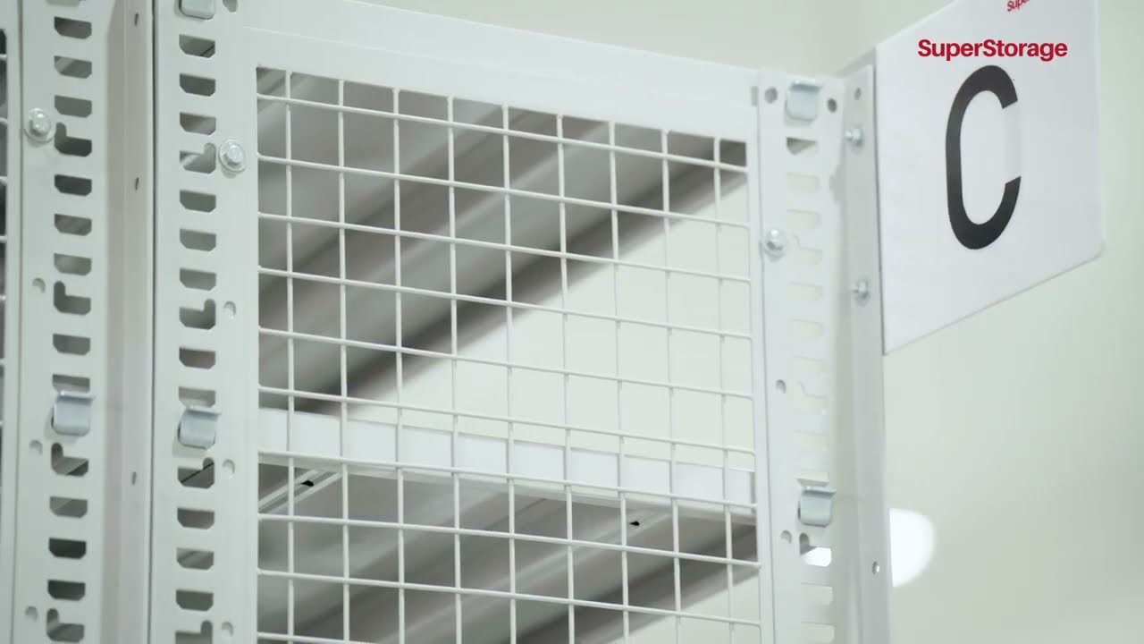 ตะแกรง Wire Mesh ป้องกันสินค้าตกหล่น มีทั้ง side wire mesh และ back wire mesh