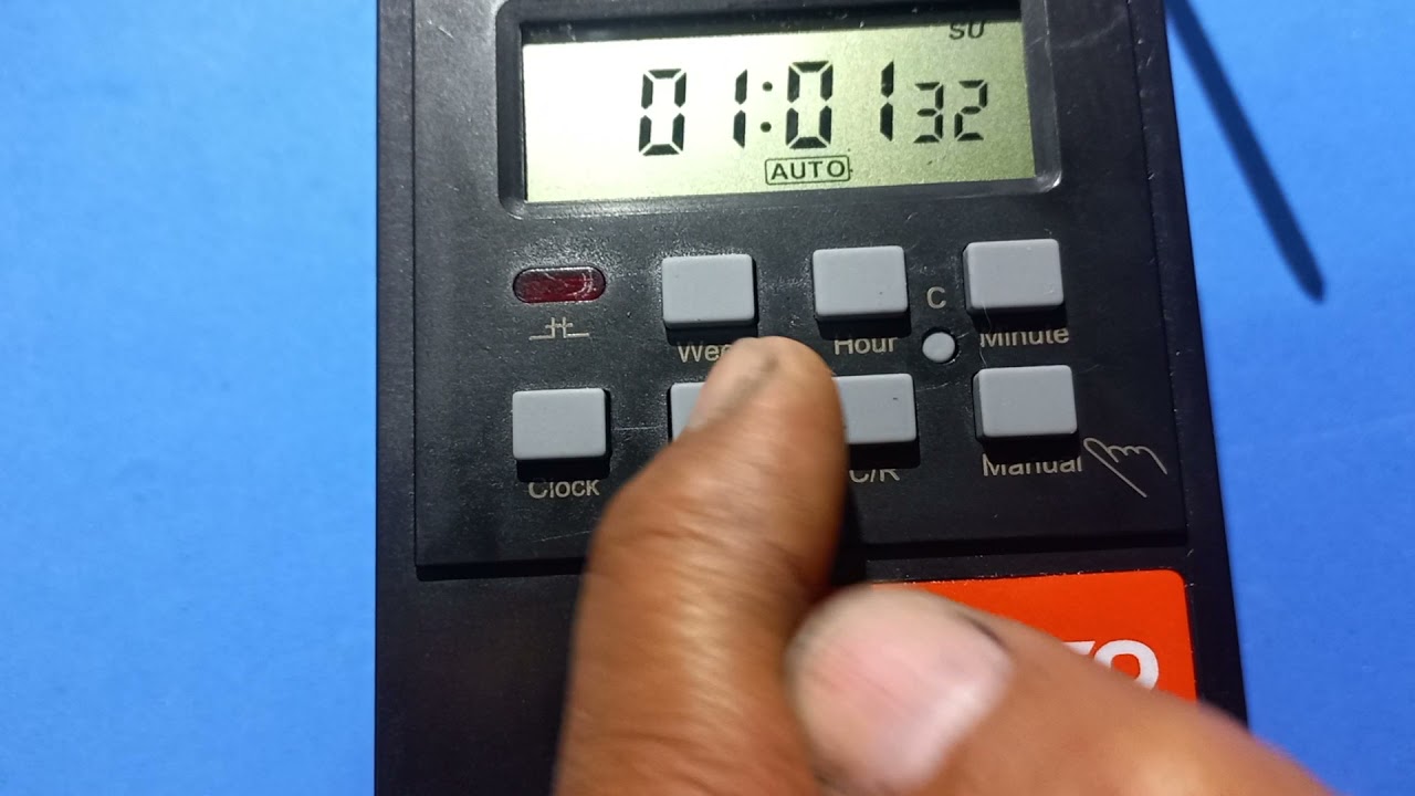 Como programar un Timer Digital marca camsco KG316T