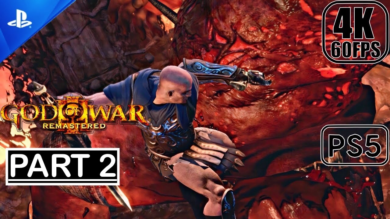 God Of War 3 Remastered PS5 - Gameplay Walkthrough (60FPS 4K) Part 2 No Commentary
