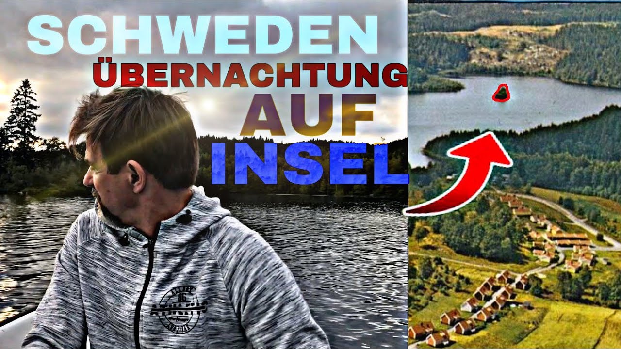 INSEL Übernachtung in SCHWEDEN mit HÄNGEMATTE!