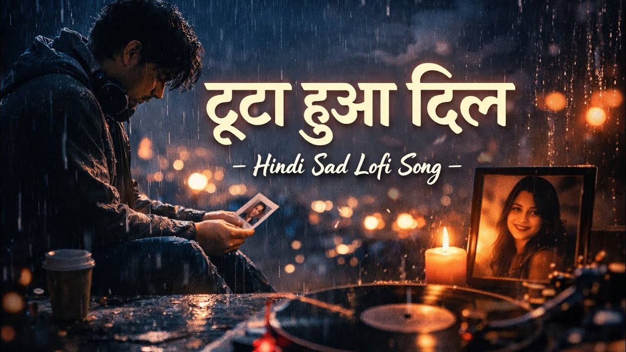 टूटा हुआ दिल 💔 | Hindi Sad Lofi Song Slowed + Reverb Heart Touching Song Alone Night Mood Lofi