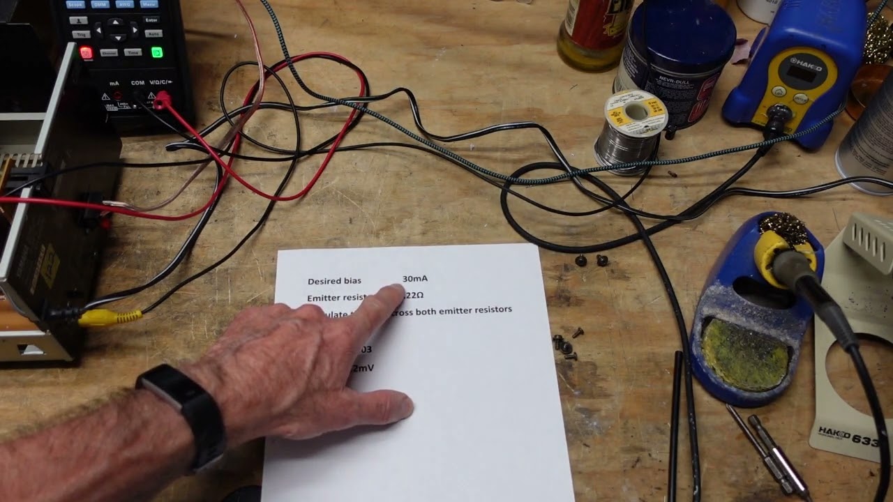 Audio Amplifier Bias and Distortion