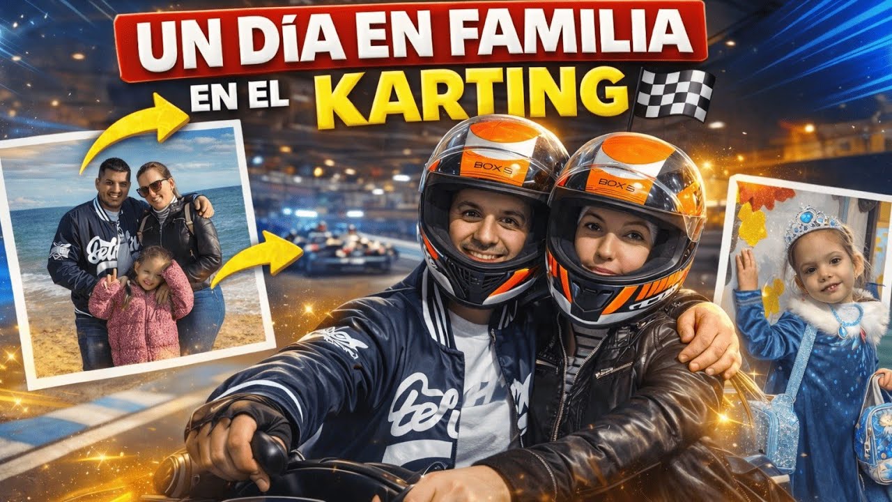 Primeros cambios en nuestro piso. Domingo en familia/paella y carreras en el carting.