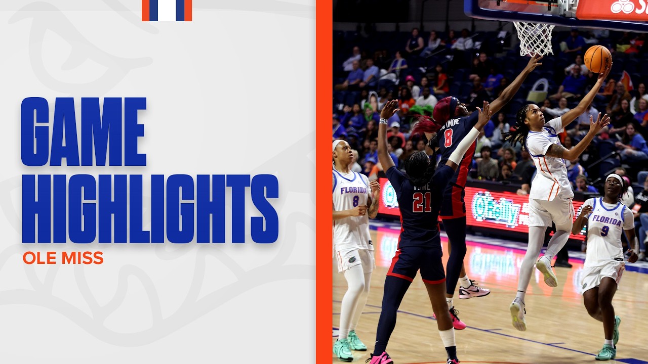 Florida Women's Basketball | Game Highlights | Ole Miss
